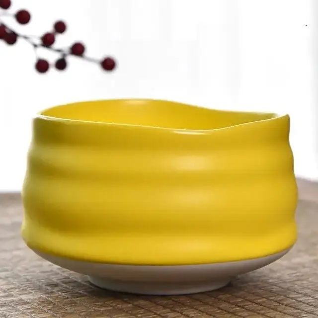 Чаша тяван для приготовления чая матча 550 мл Желтый (18522) Чаша тяван для приготовления чая матча 550 мл Желтый (18522)