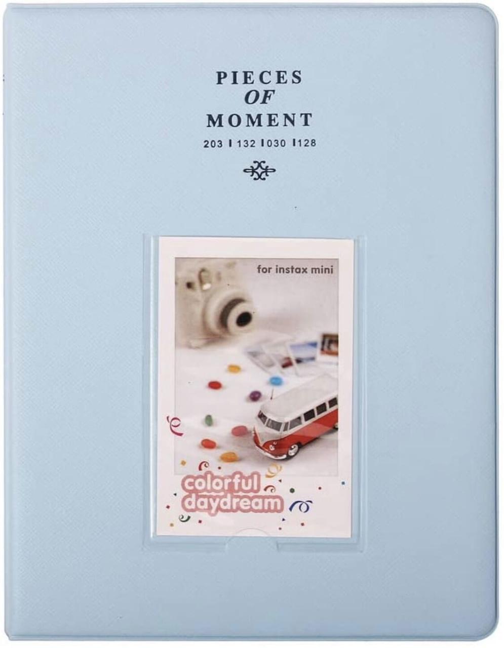 Подарунковий набір Fujifilm Instax Mini 12 фотопапір 100 шт./чохол/фотоальбом 64 фото Блакитний - фото 5 Подарунковий набір Fujifilm Instax Mini 12 фотопапір 100 шт./чохол/фотоальбом 64 фото Блакитний - фото 5