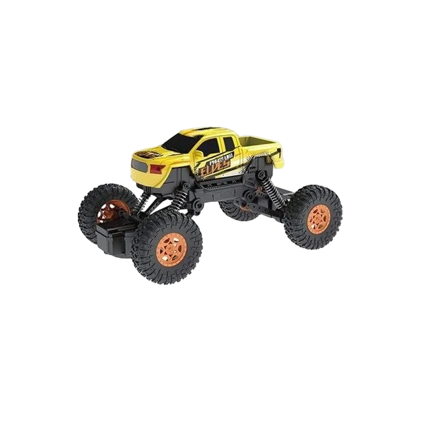 Джип на радиоуправлении Crawler Montane яркие диски/высокая подвеска Yellow (87683)