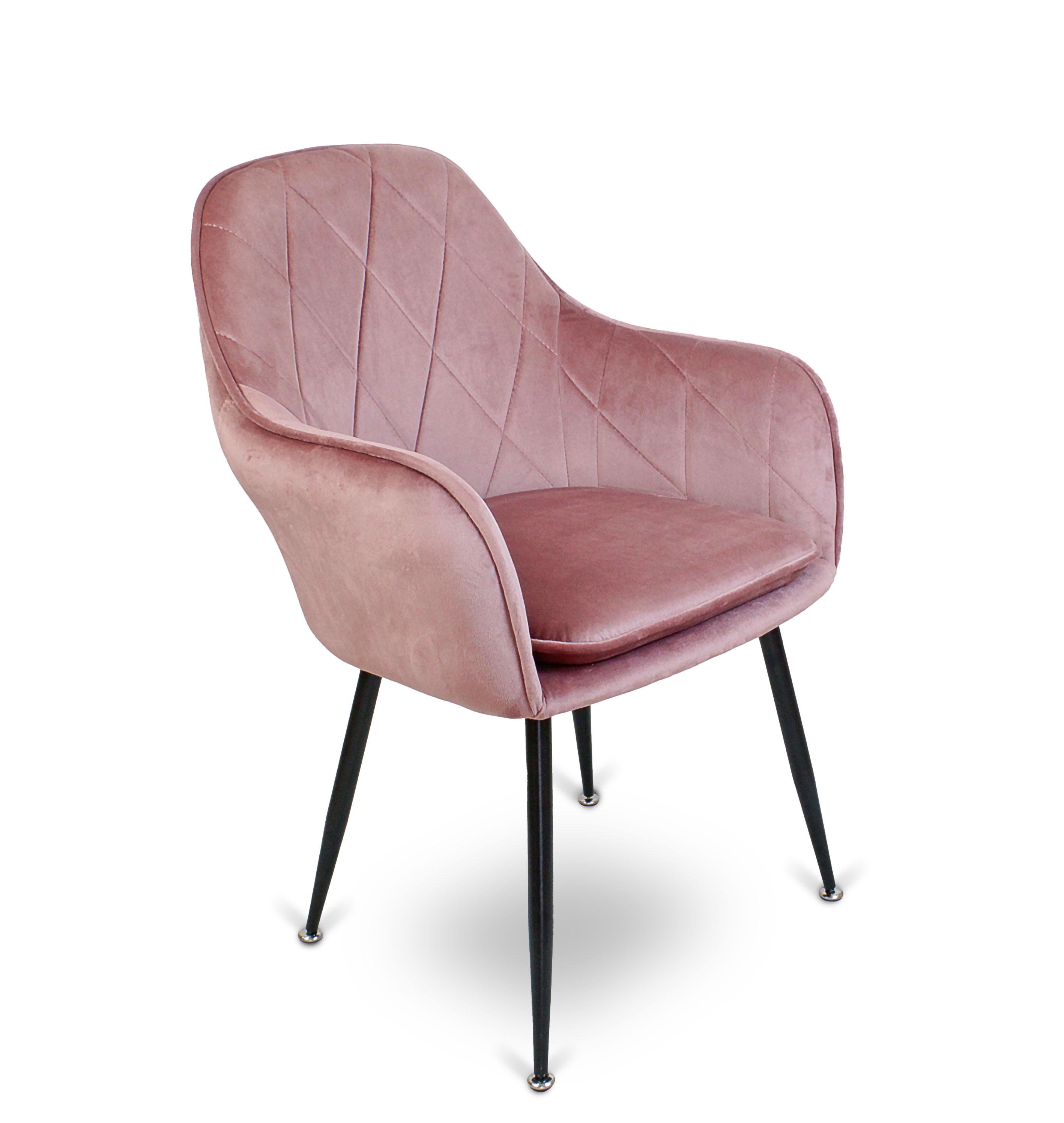 Кресло Just Sit Glamour P023 велюр Пудро-розовый/Черный (6228390) Кресло Just Sit Glamour P023 велюр Пудро-розовый/Черный (6228390)