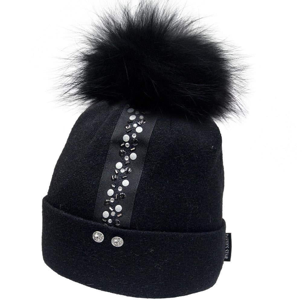 Шапка зимняя Дэвид стар. р. 50 Черный (21402-1)