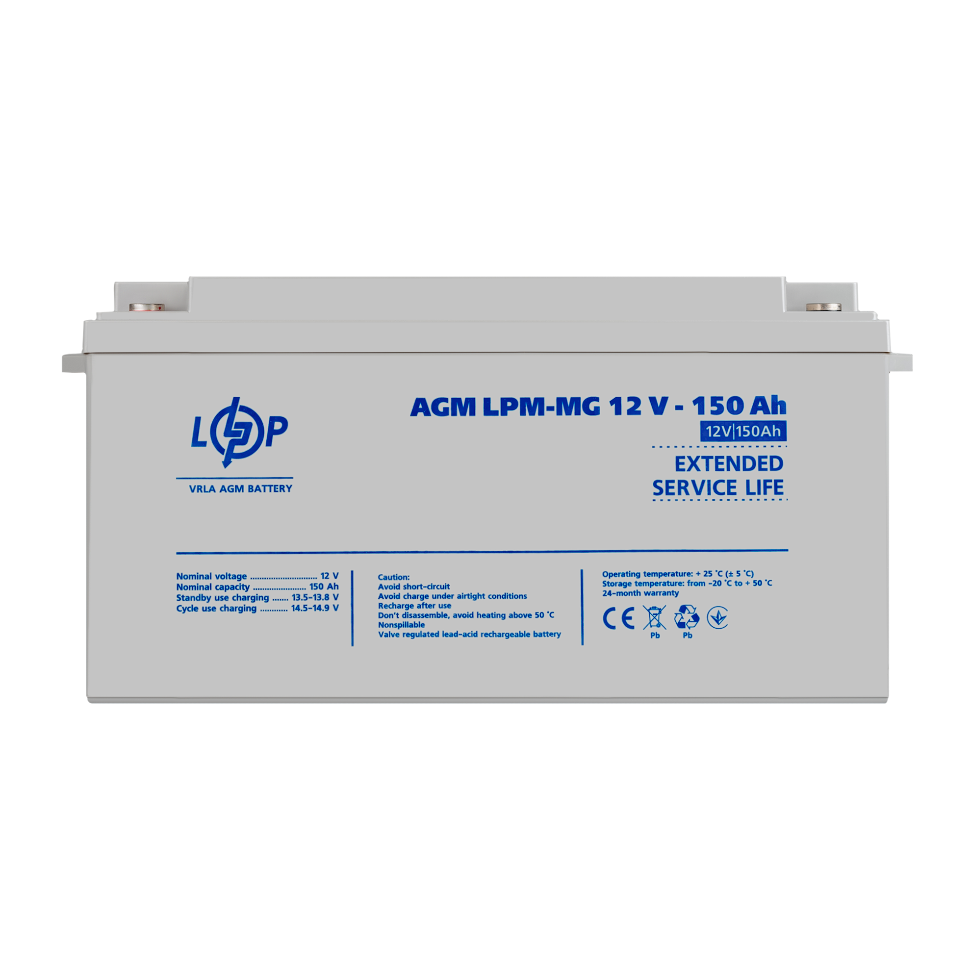 Акумулятор мультигелевий LPM-MG 12V-150 Ah (4197)