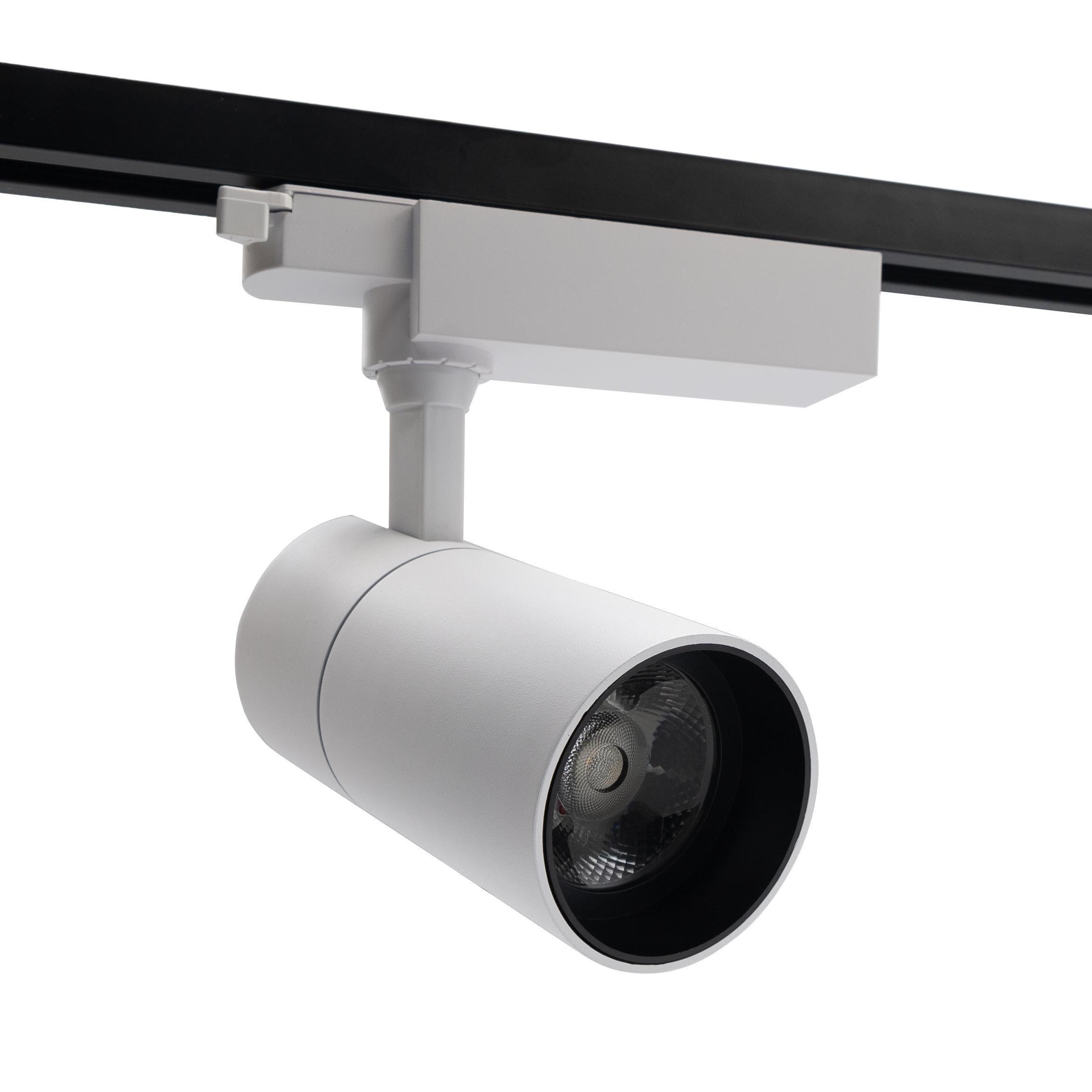 Трековий світильник Prolum M27 Series-TLK 4000К 220V 12W Білий (28925735) - фото 3 Трековий світильник Prolum M27 Series-TLK 4000К 220V 12W Білий (28925735) - фото 3