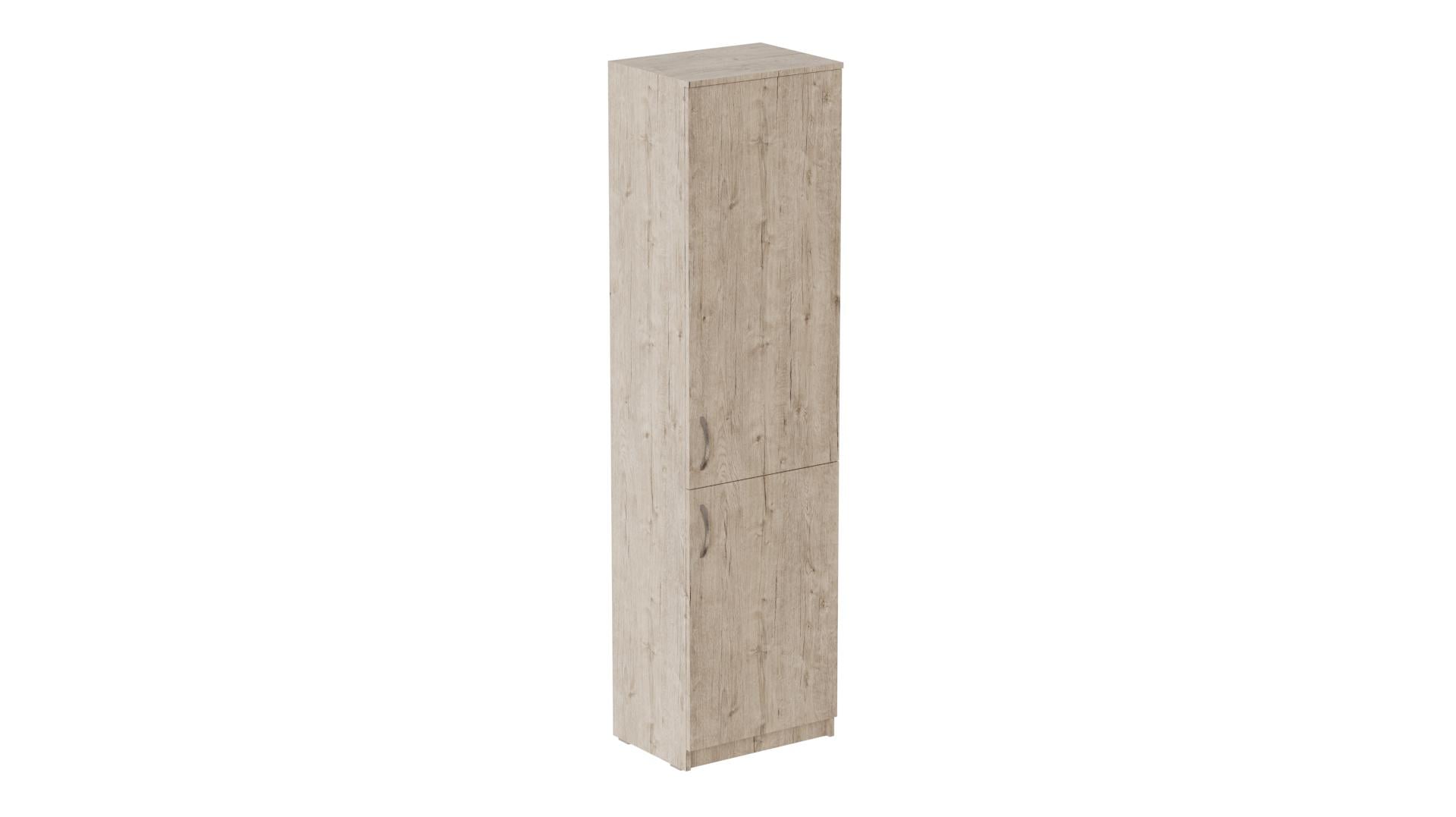Пенал Ferrum-decor Анжело на 5 полок с 2 дверями ДСП 16 мм 1900x500x380 мм Дуб Артизан (FRD-104955)