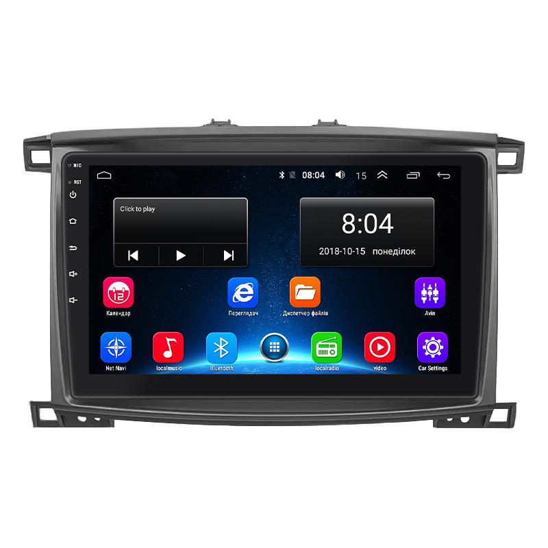 Штатная магнитола 10" Lesko для Toyota Land Cruiser 100 Series Рестайлинг 2 2005-2007 2/32Gb/ Wi-Fi Тойота Штатная магнитола 10" Lesko для Toyota Land Cruiser 100 Series Рестайлинг 2 2005-2007 2/32Gb/ Wi-Fi Тойота