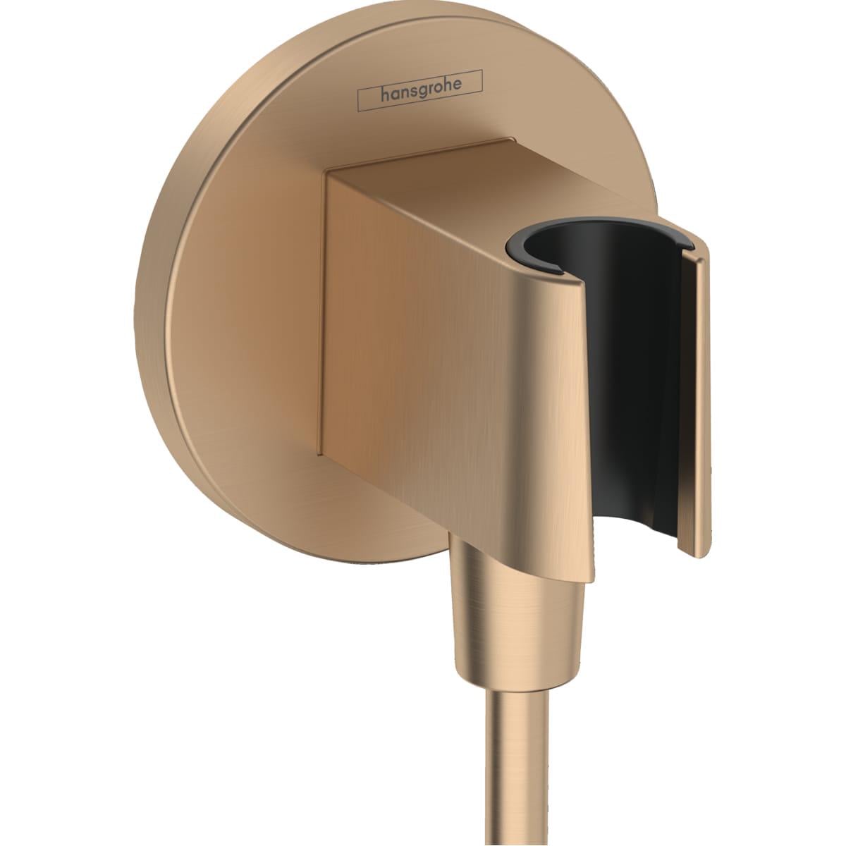 Шланговое подключение для душа Hansgrohe Fixfit Porter S латунь Бронзовый (26888140)