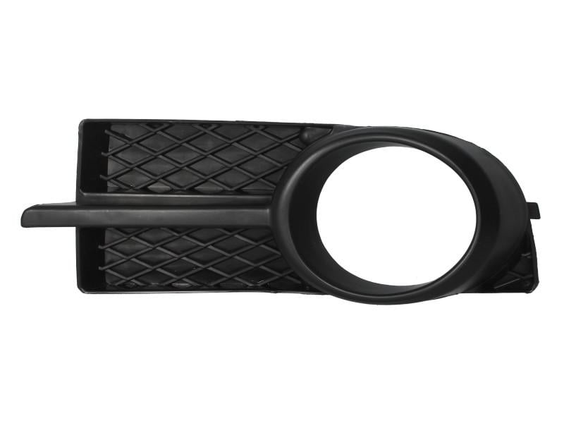 Решетка бампера AVTM Chevrolet Aveo Sd T250 06-12 левая с отверстиями для противотуманок с хромом (1708 997)