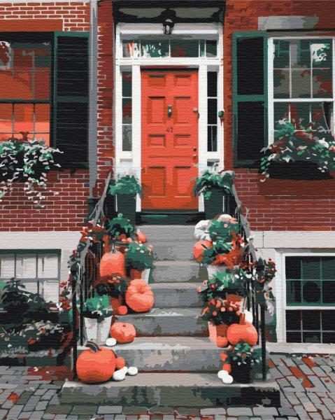 Картина по номерам Brushme Осень на Вест Сайд 40х50 см в термопакете (BS52538)