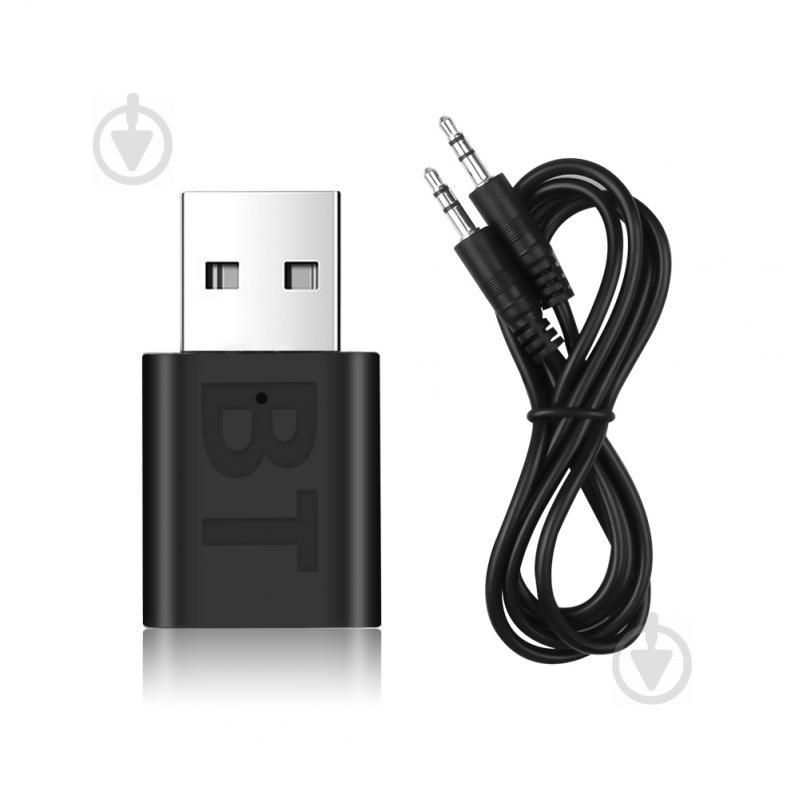 Ресивер AUX Bluetooth USB-AUX Black (JBluetoothAUXUSB) - фото 2 Ресивер AUX Bluetooth USB-AUX Black (JBluetoothAUXUSB) - фото 2