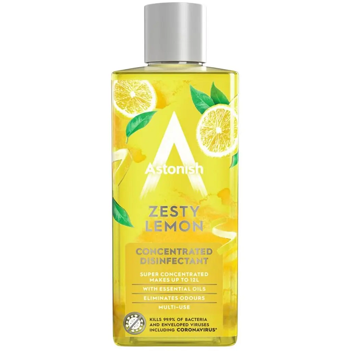 Концентрат для дезинфекции и ароматизации поверхностей Astonish Zesty Lemon 300 мл (25876060)