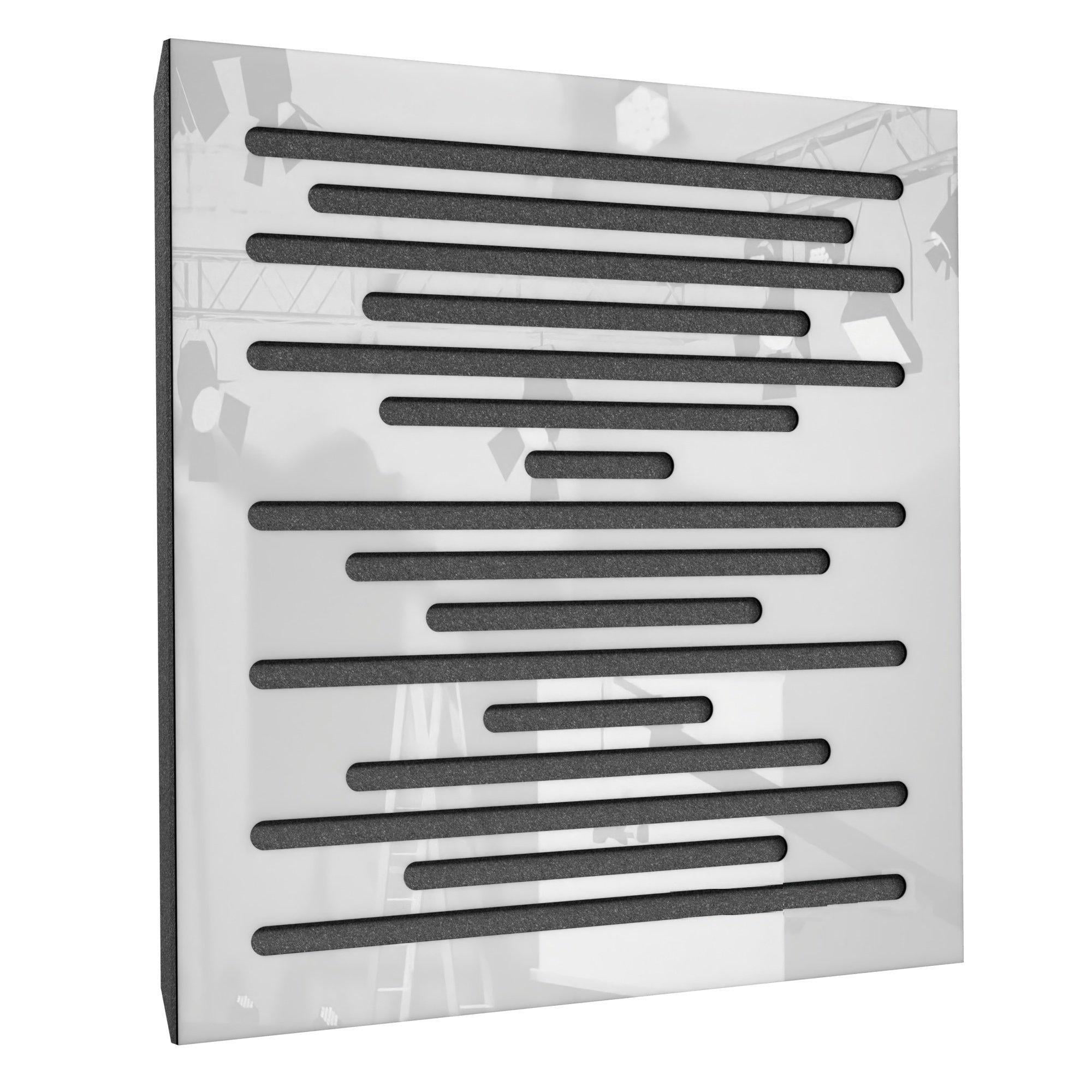 Акустична панель Ecosound EcoWave Plastic 50х50 см 33 мм Білий (863)