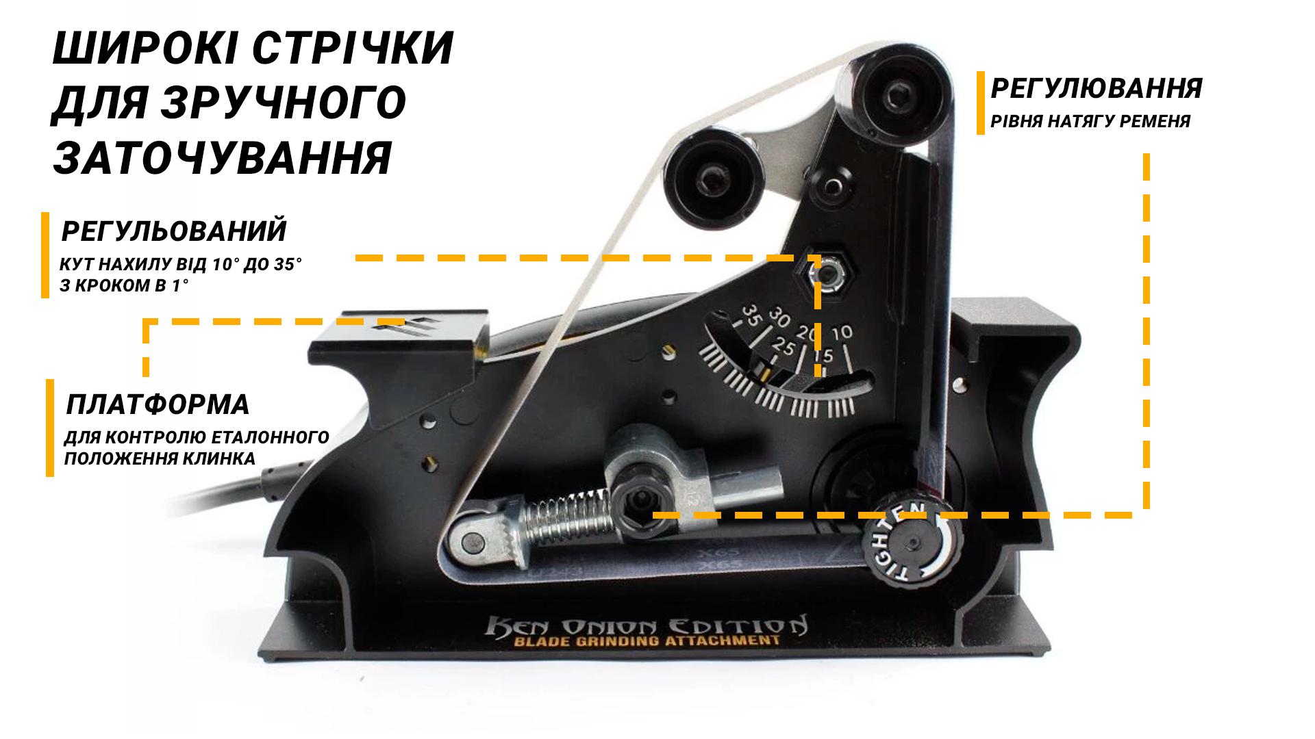 ᐉ Насадка Work Sharp Blade Grinder для точила Ken Onion Edition