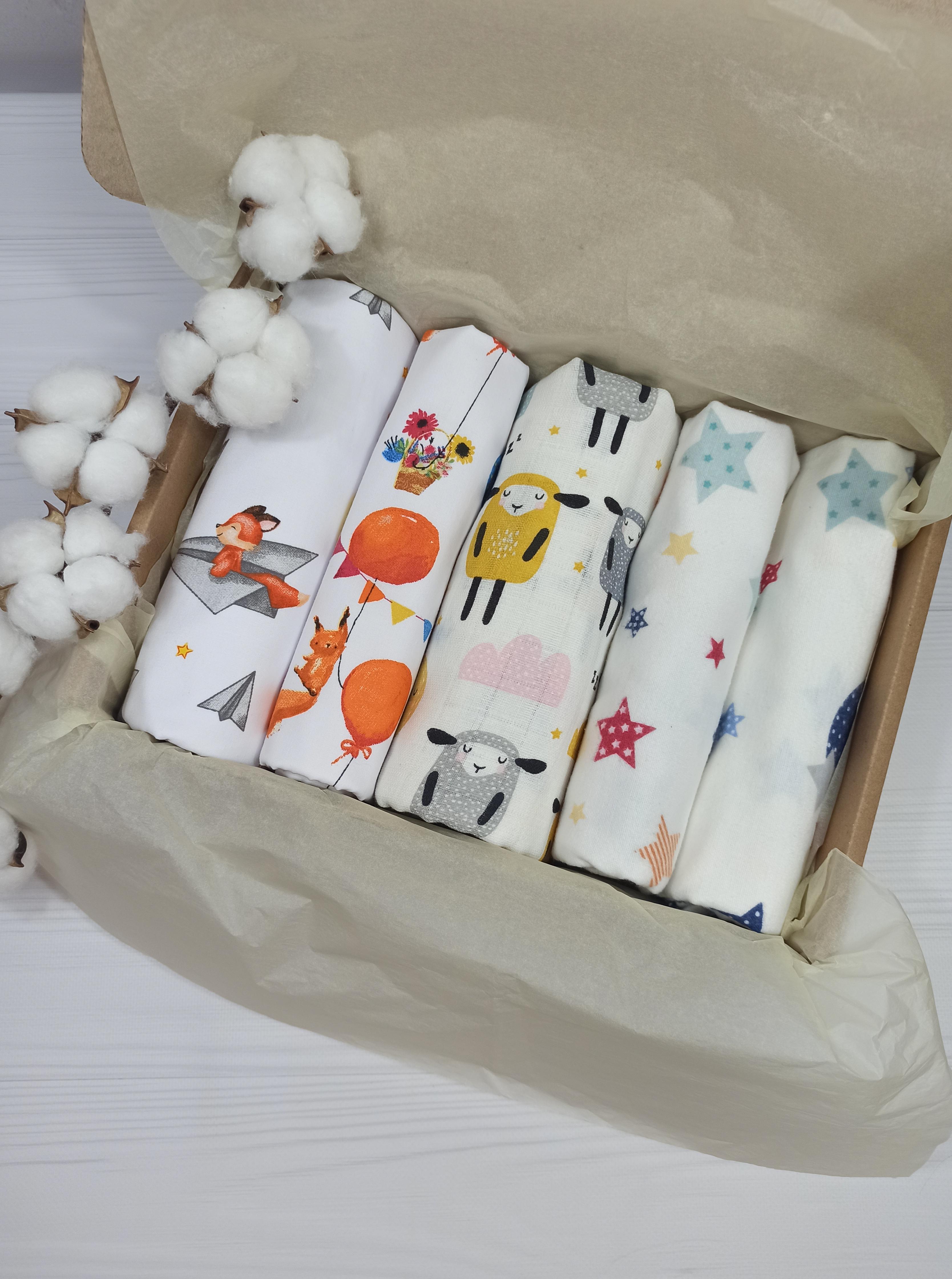 Пеленки albabybox Звери в самолете Разноцветный (NA 18206193)