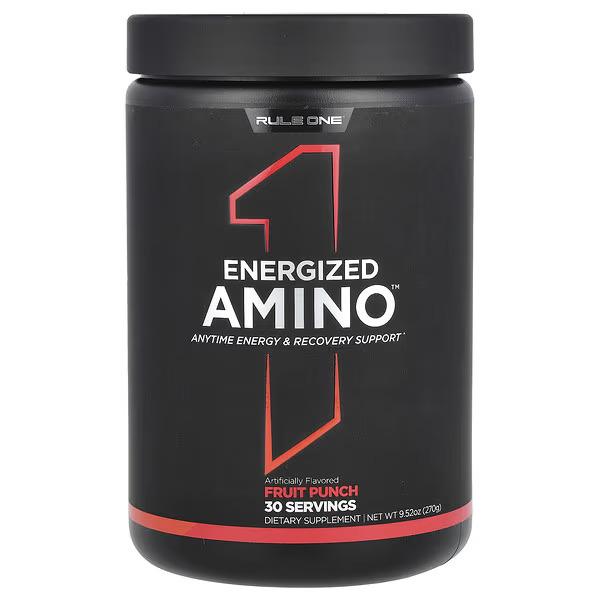 Аминокислотный комплекс Rule One Energized Amino 270 г Fruit Punch