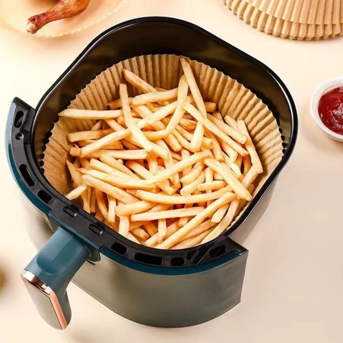 Форма пергаментна для аерогрилю та мультипечі Kraft 50 шт. 20х4,5 см - фото 5