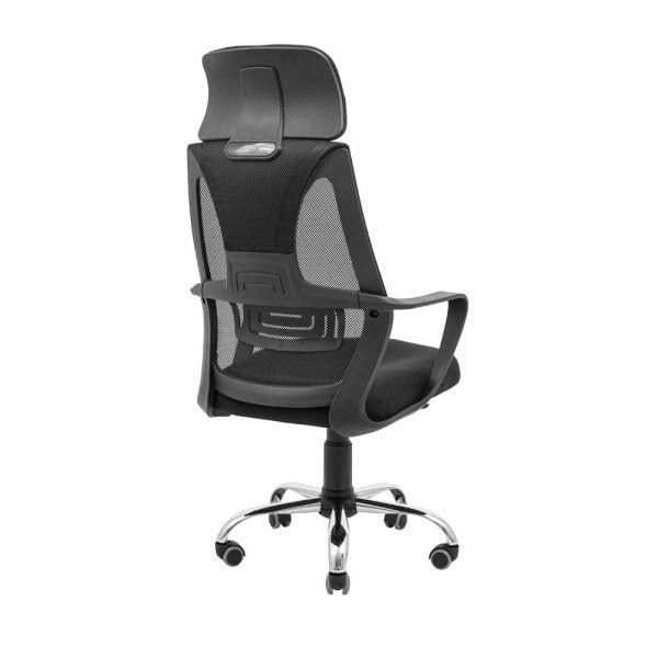 Крісло офісне Richman Профі Хром Піастра сітка Чорний (1634584) - фото 4 Крісло офісне Richman Профі Хром Піастра сітка Чорний (1634584) - фото 4