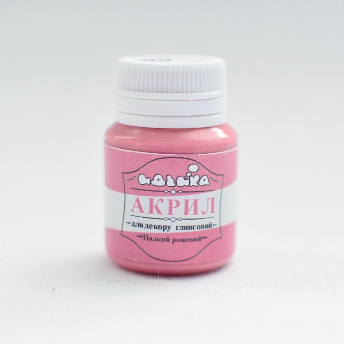 Акриловая краска Идейка 20 мл Страстно-розовый (skl-98289)