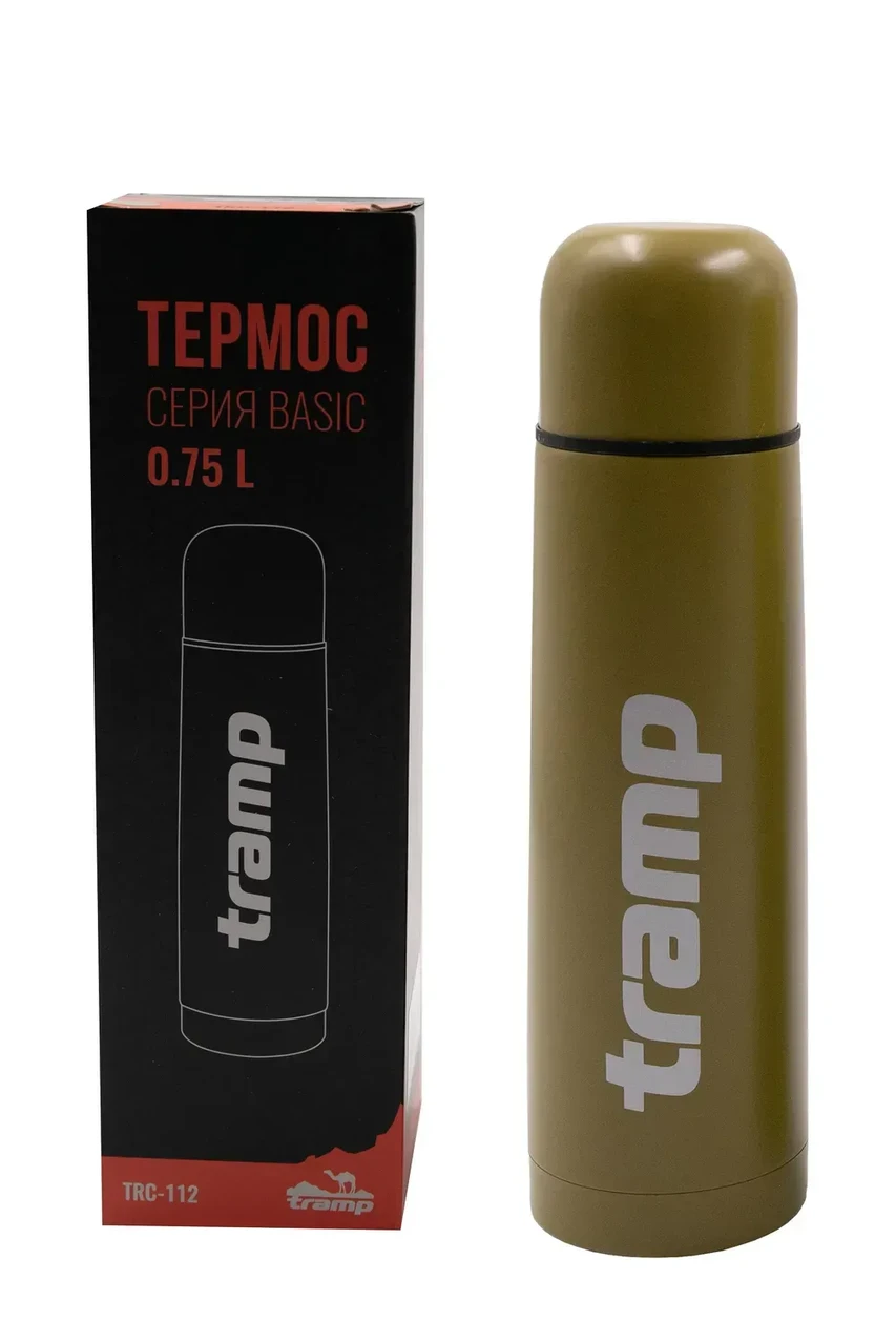 Термос Tramp Basic для чаю та кави 0,75 л Хакі (UTRC-112-khaki) - фото 1 Термос Tramp Basic для чаю та кави 0,75 л Хакі (UTRC-112-khaki) - фото 1