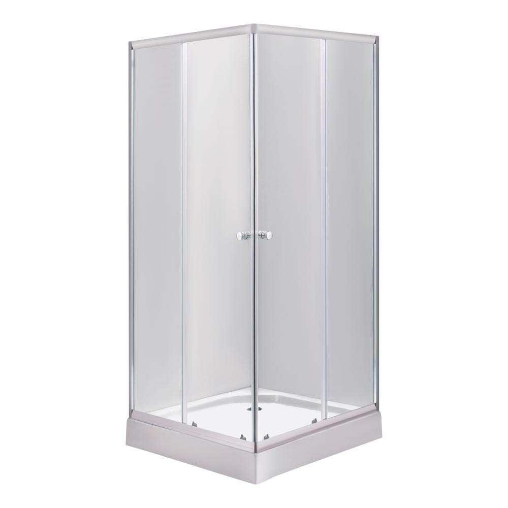 Душевая кабина Lidz Wawel SC80x80.SAT.LOW.TR прозрачное стекло 4 мм (SD00043795)