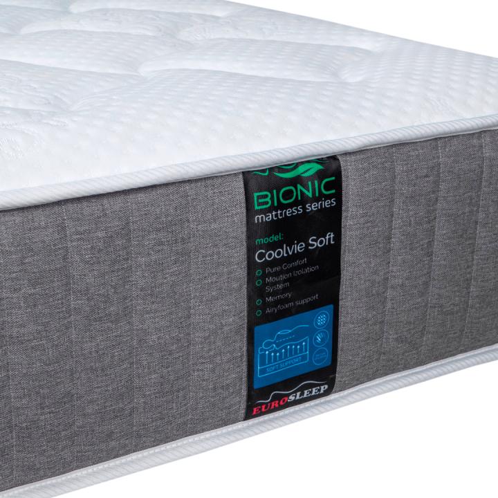 Матрац Eurosleep Bionic Coolvie Soft 2/3 24 см 160х190 см (1757728564) - фото 3