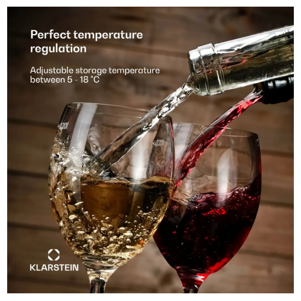 Холодильник винний KLARSTEIN Shiraz Premium Smart на 24 пляшки (10045339) - фото 2