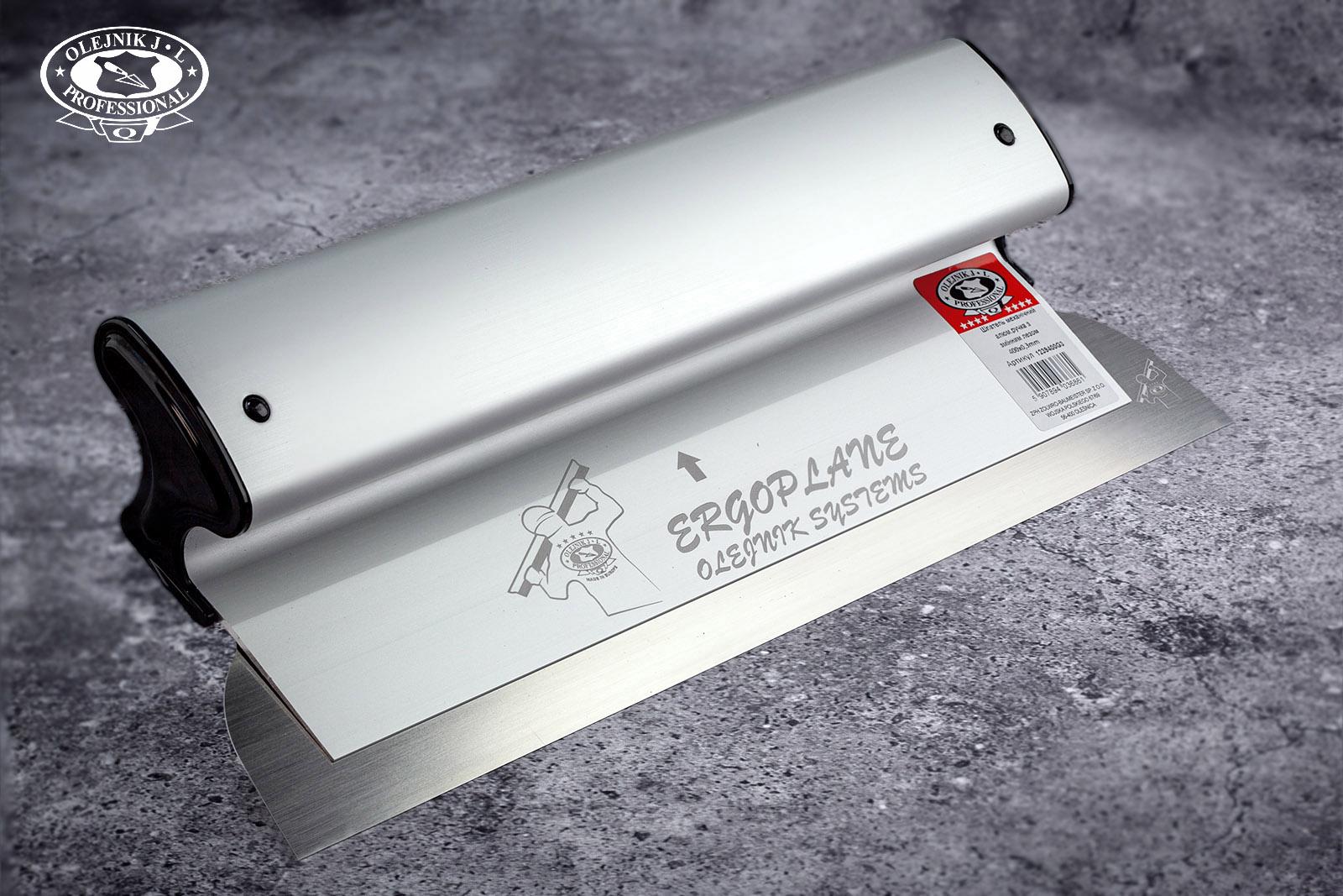 Шпатель Olejnik машинного нанесения 400 мм лезвие 0,5 мм (1239400G5) - фото 6 Шпатель Olejnik машинного нанесения 400 мм лезвие 0,5 мм (1239400G5) - фото 6