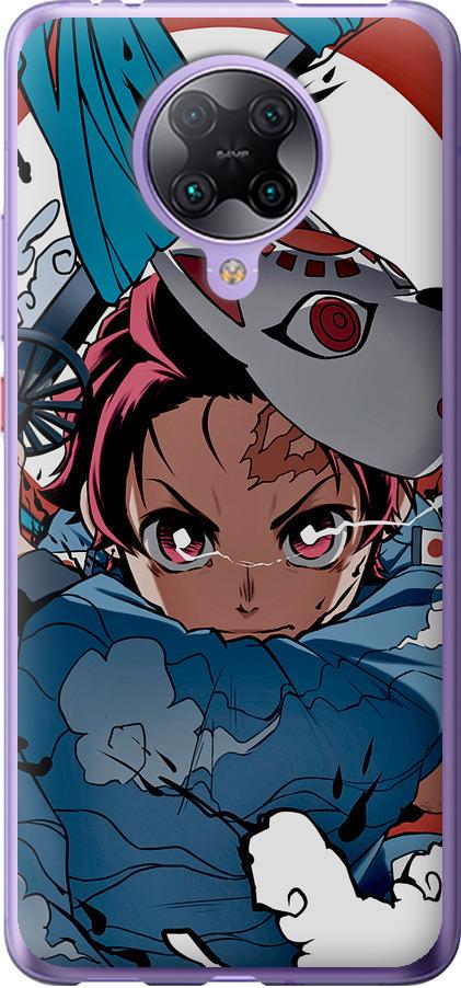 Чехол на Xiaomi Redmi K30 Pro Танджиро Камадо (5574u-1899-42517)