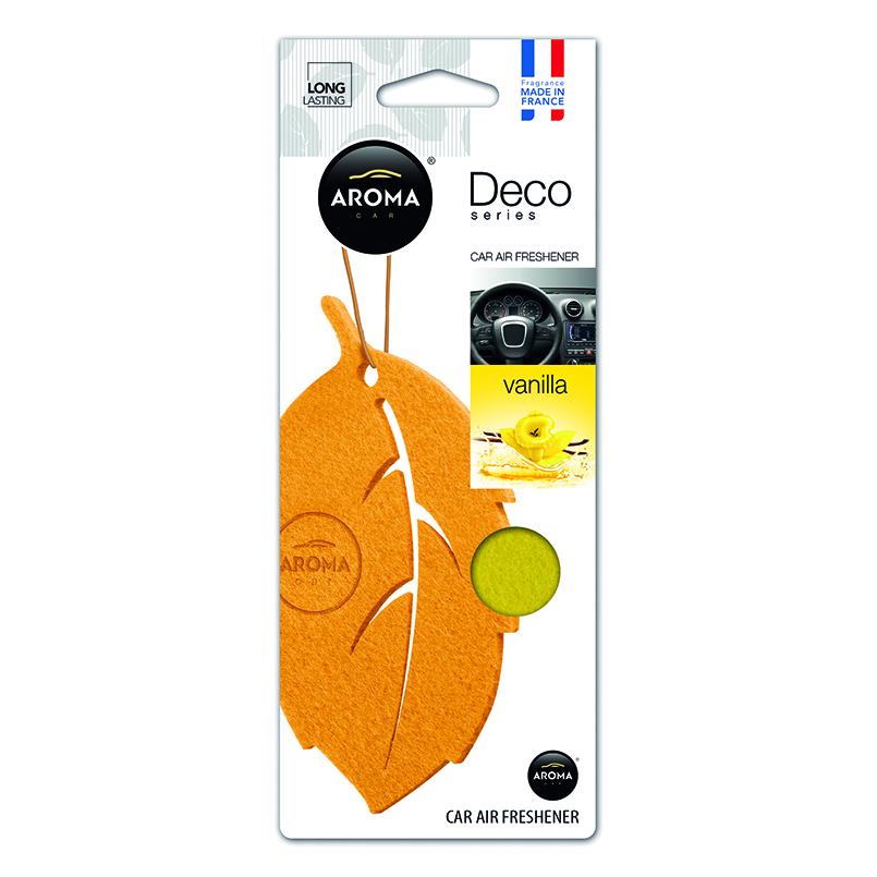 Ароматизатор Aroma Car Deco Leaf Vanilla (92698)
