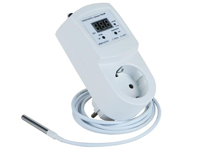 Терморегулятор с таймером Deus Electro ТРЦ-16Р (24264)