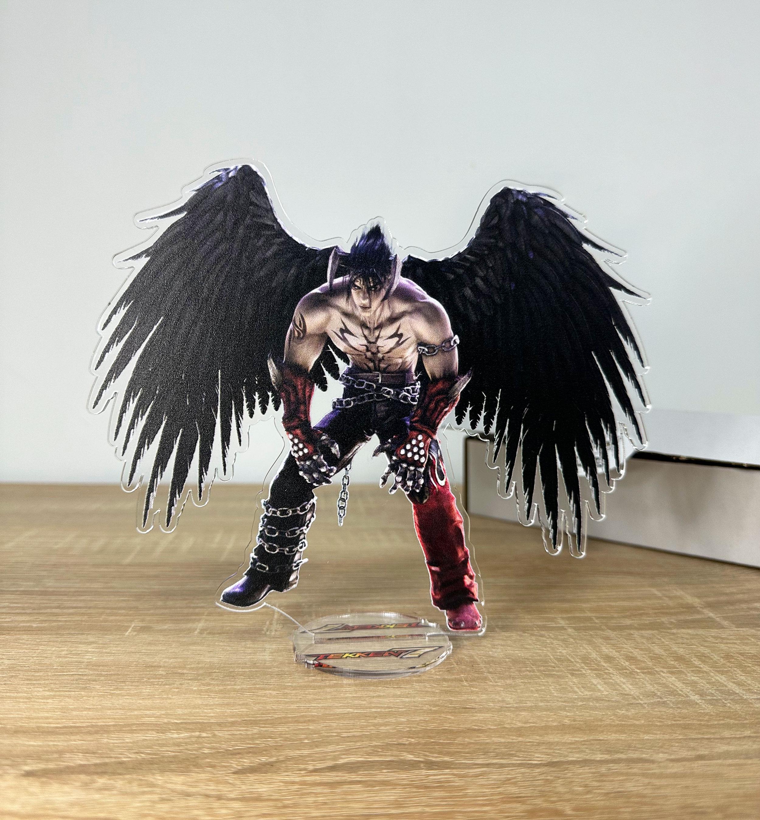 Фигурка акриловая коллекционная WorkPlaceShop Tekken Devil Jin - Дьявол Дзин 17 см