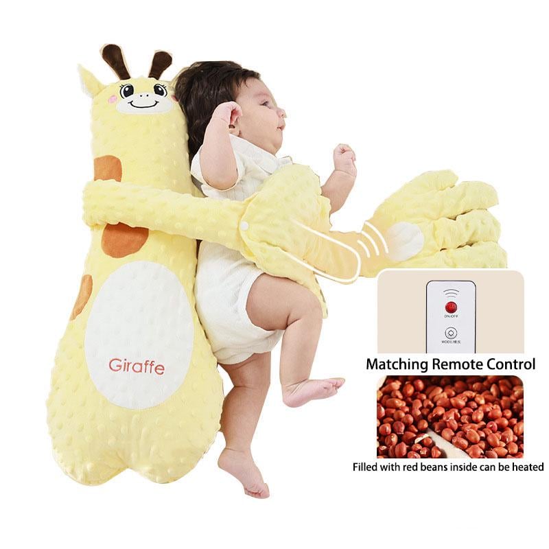 Подушка-грелка детская Жираф-обнимашка 0+ с легкими похлопываниями для успокаивающего сна малыша (28492175) - фото 5