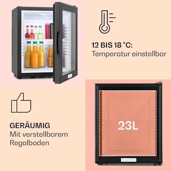 Холодильник міні KLARSTEIN МКС-12 мінібар 24 л (10005439) - фото 5