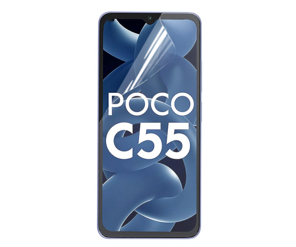 Плівка протиударна гідрогелева Hydrogel Film для Xiaomi Poco C55 Transparent