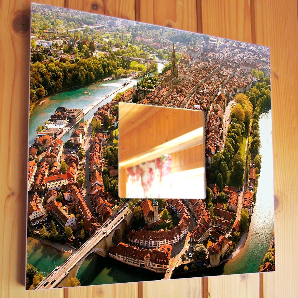 Зеркало декоративное Город Берн 260х260 мм (M04111) Зеркало декоративное Город Берн 260х260 мм (M04111)