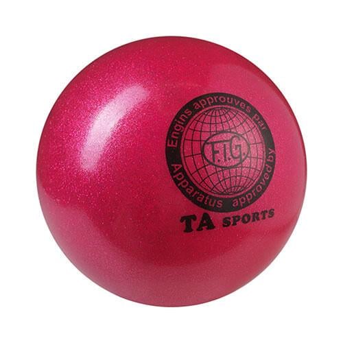 М'яч гімнастичний TA SPORT 280 г 16 см Малиновий (TA280-11)