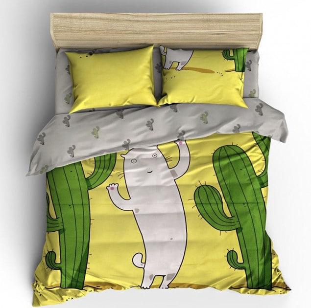 Комплект постільної білизни Бязь Голд Сімейний 50x70 см (8177742)