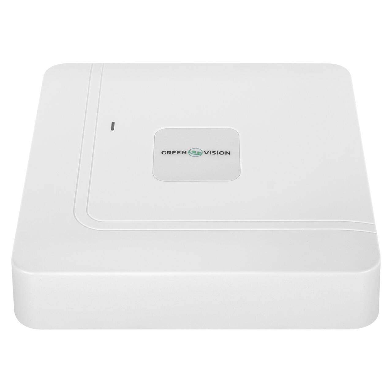 Відеореєстратор гібридний GreenVision GV-A-S042/08 8-канальний H.265 HDMI White (LP19240) Відеореєстратор гібридний GreenVision GV-A-S042/08 8-канальний H.265 HDMI White (LP19240)