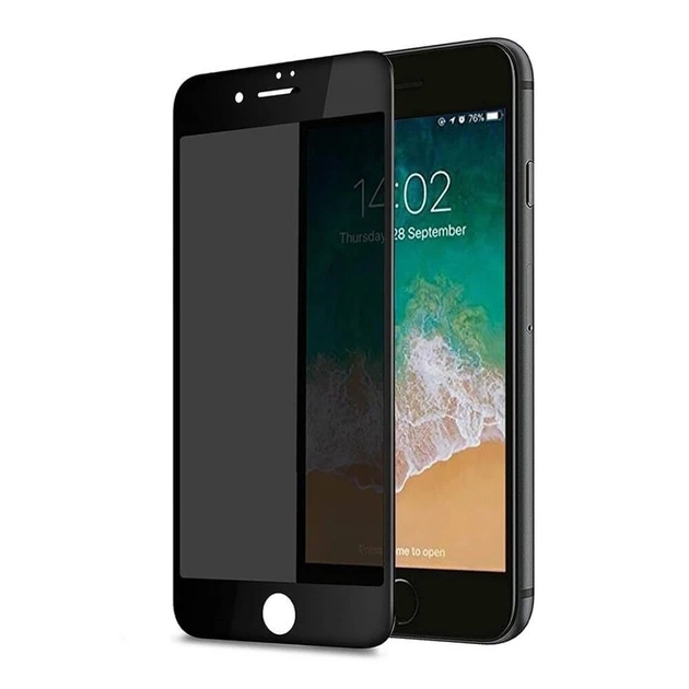 Захисне скло iPhone 7/8 /SE2020 Black Антишпигун Premium