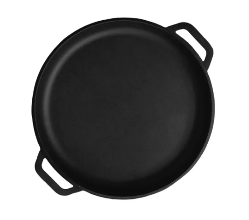 Кришка-сковорода чавунна Brizoll 400 мм