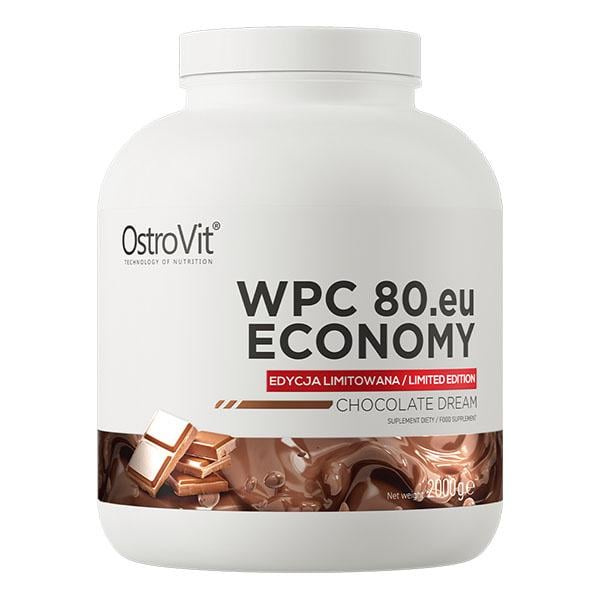 Протеин OstroVit Economy WPC80.eu 2000 г 66 порций Chocolate Dream (000025014)