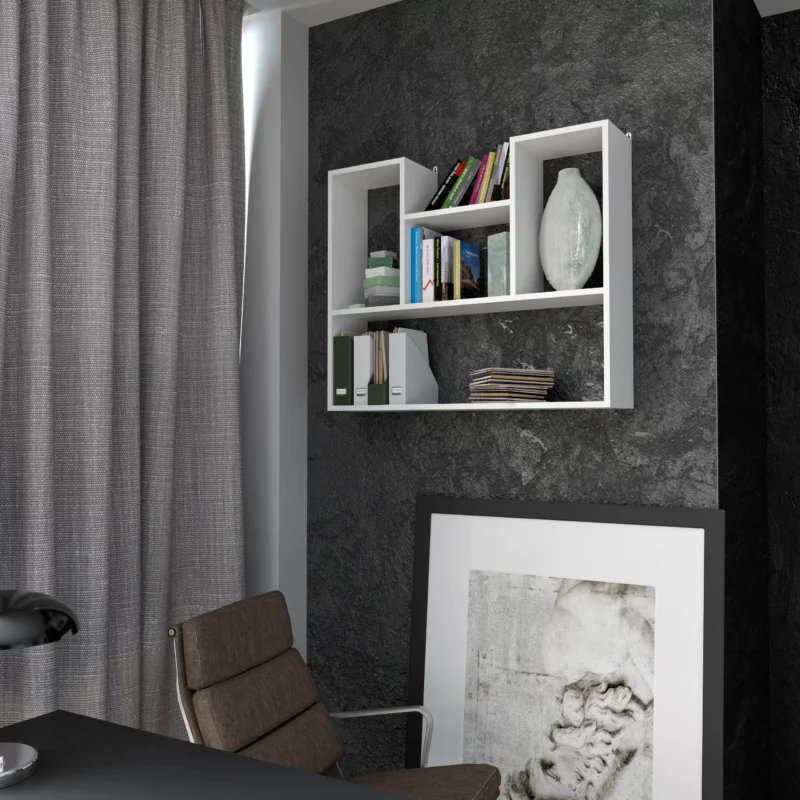 Полка настенная FT-12 900х200х750 мм Белый