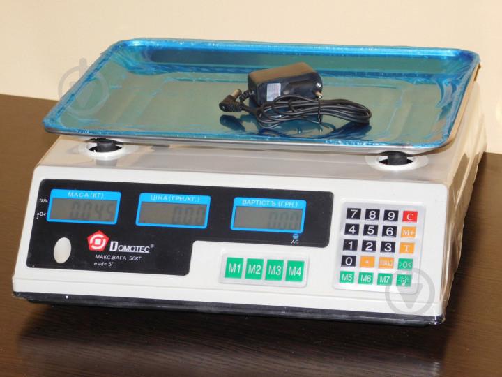 Ваги торговельні електронні Domotec MS-228 50 кг (258654) - фото 3