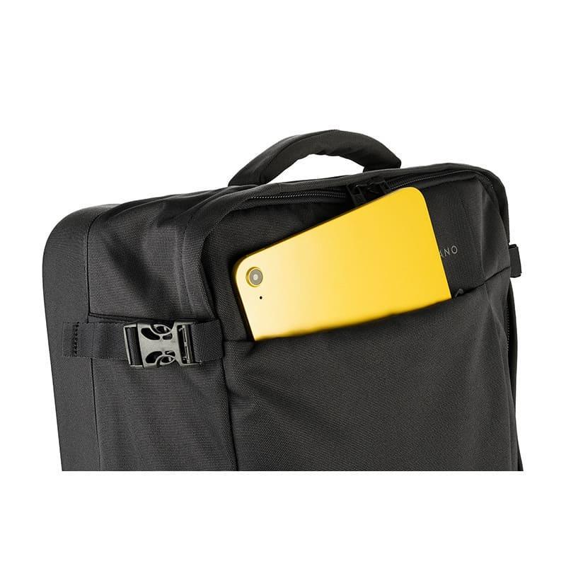 Дорожня сумка на колесах Tucano Tugo S Trolley 34 л Чорний (BTRTUG-S-BK) - фото 7