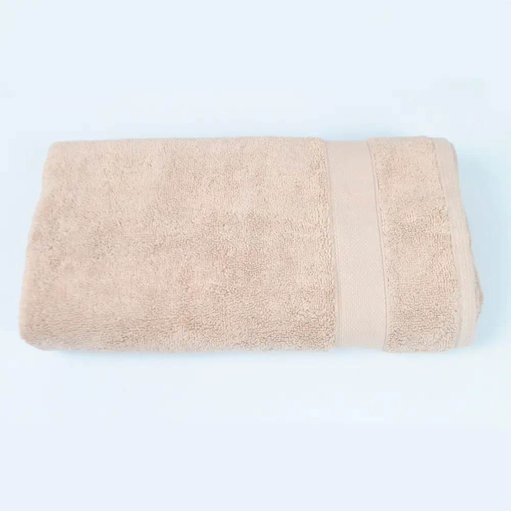 Рушник махровий Aisha Royal 100х150 см Бежевий (25897528)