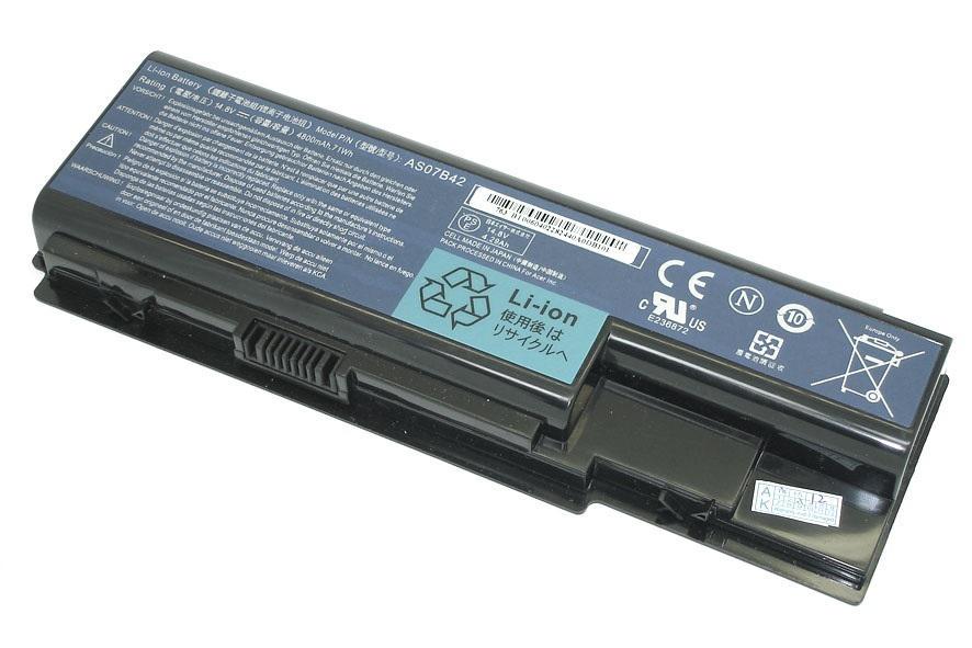 Аккумулятор для ноутбука Acer AS07B41 11.1V 4400 mAh (002884)