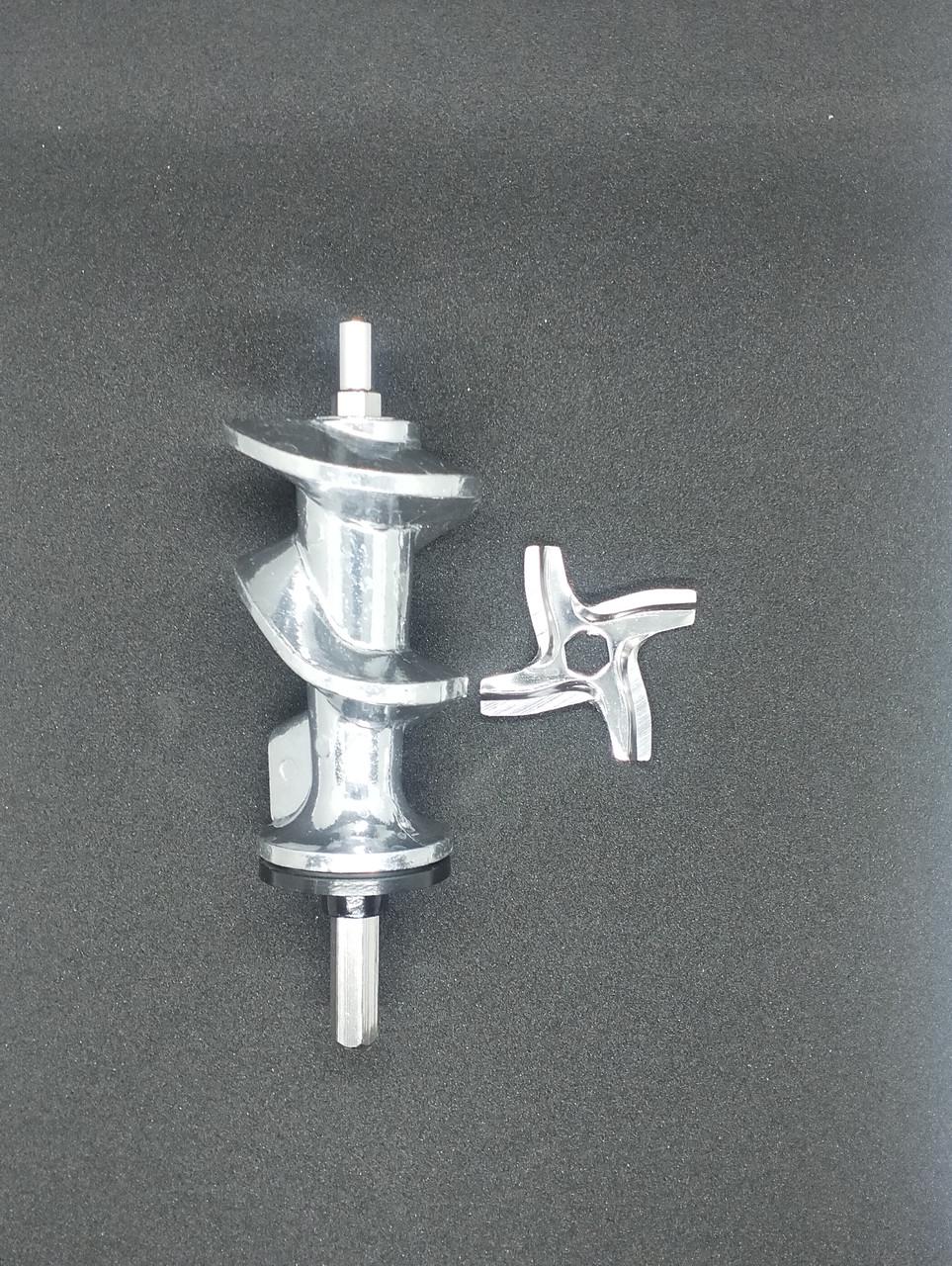 Шнек и нож для мясорубки Moulinex ME651B3E/350 (2811654595)