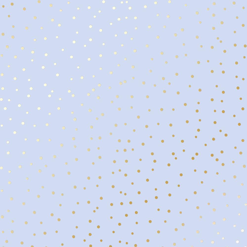 Лист бумаги односторонний Golden Drops с фольгированием 30,5х30,5 см Purple