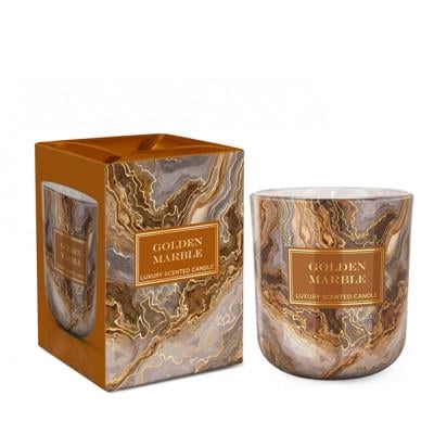 Свечка ароматическая Golden Marble (28888)