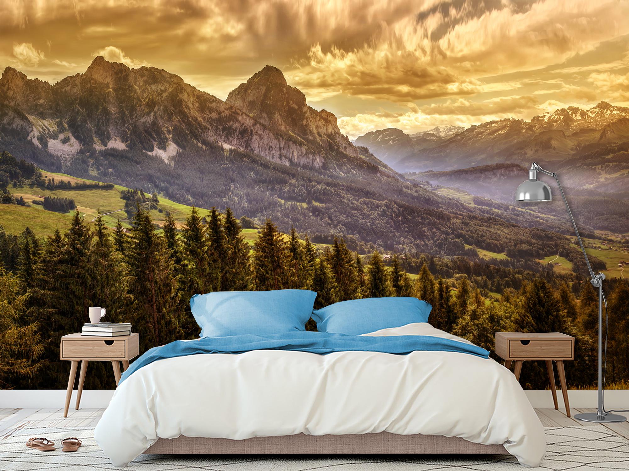 Фотообои флизелиновые Природа и лес 345х230 см (S5NTR-003/6)