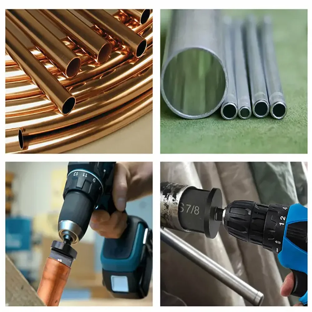 Розширювачі для розвальцювання мідних труб 7/8 3/4 5/8 1/2 3/8 1/4" 11 шт. (1005006946472351) - фото 9